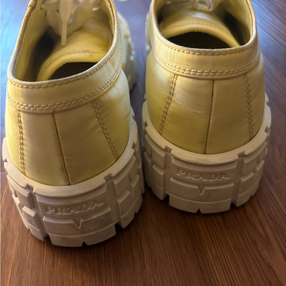 Prada Double Wheel Nylon Sneaker, size 37 - Picture 5 of 6